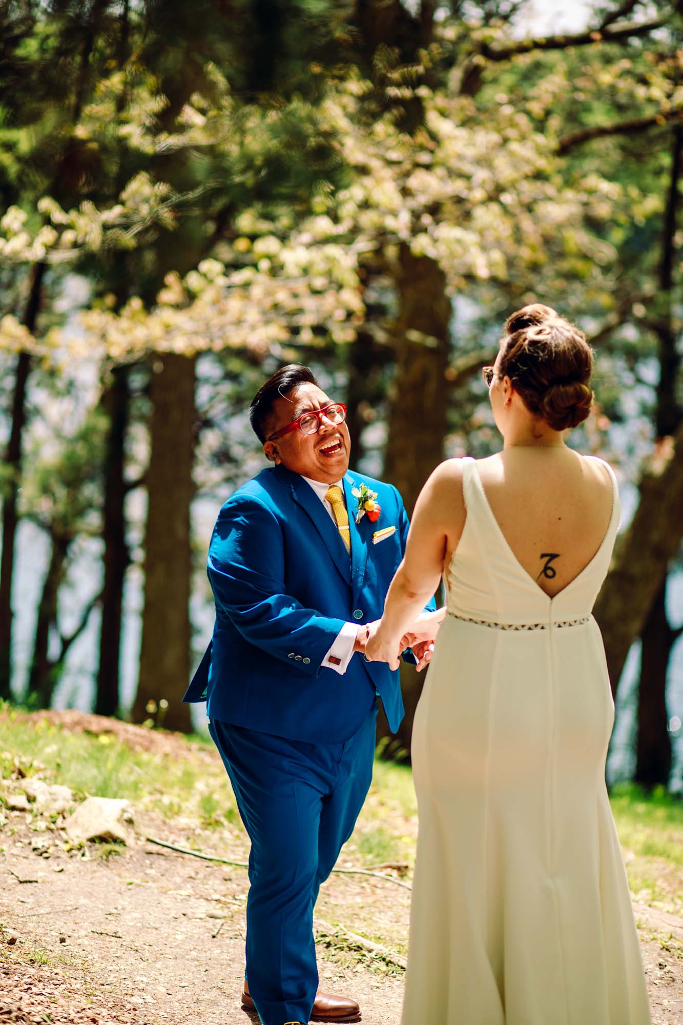 A colorful Wisconsin wedding filled with love and gender inclusivity | Tuan B & Co | Featured on Equally Wed, the leading LGBTQ+ wedding magazine
