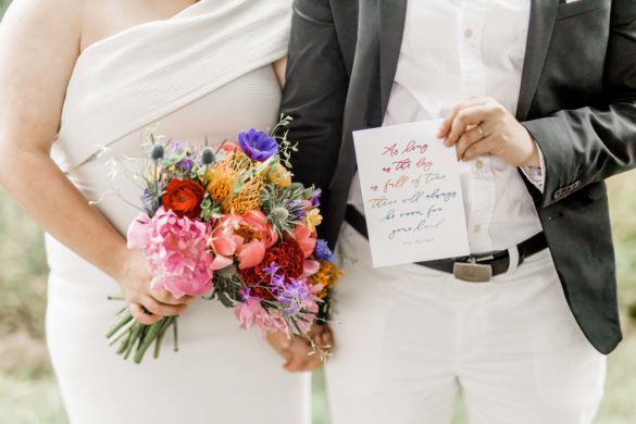Colorful rainbow wedding inspiration | 1783 Photography | Featured on Equally Wed, the leading LGBTQ+ wedding magazine