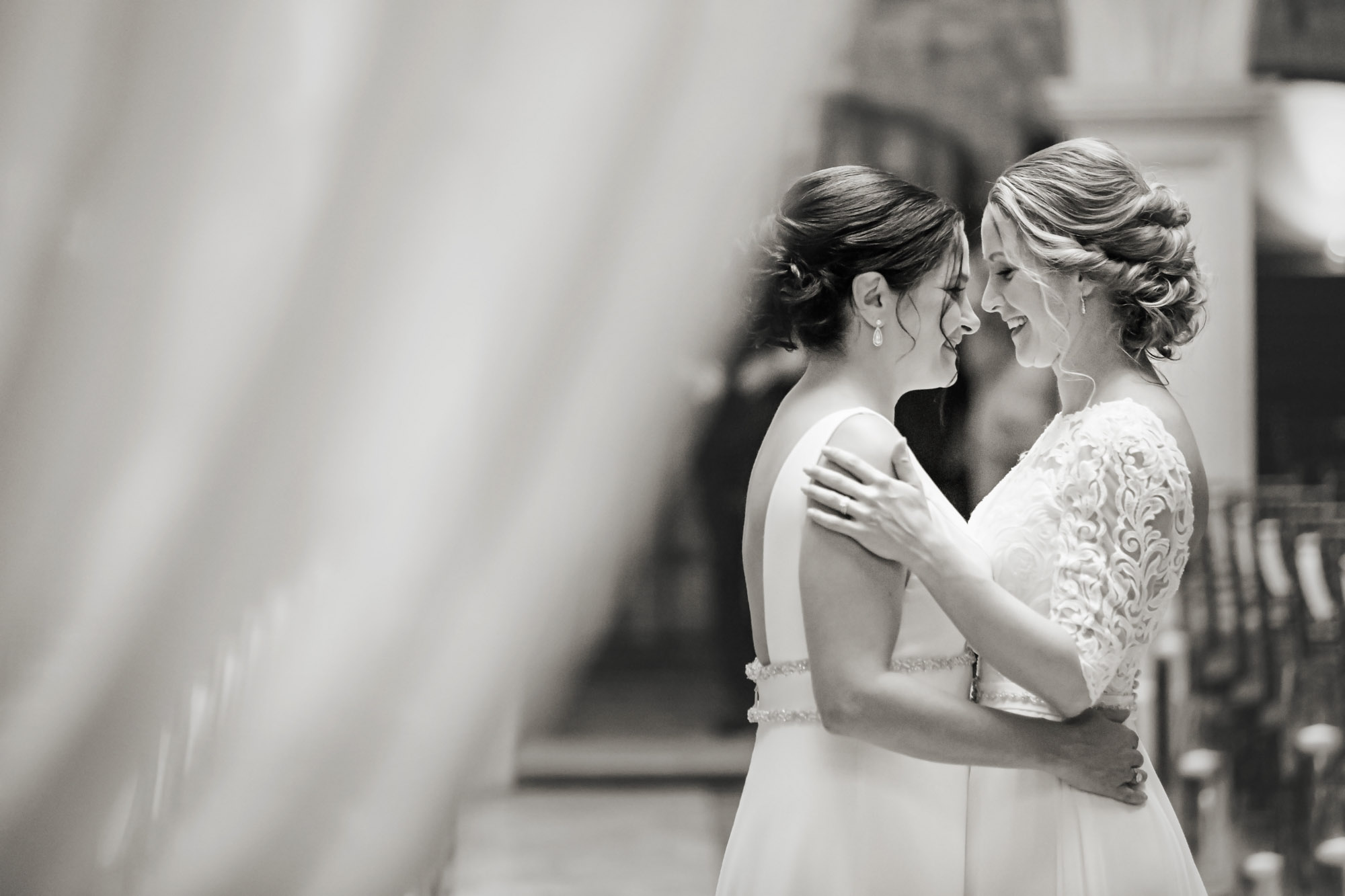 Love was in the air at this magical Canadian wedding | Van Daele & Russell Photography | Featured on Equally Wed, the leading LGBTQ+ wedding magazine