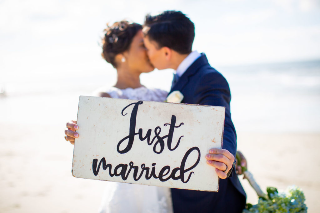 A bright and joyous California beach elopement | Dream Beach Wedding | Featured on Equally Wed, the leading LGBTQ+ wedding magazine