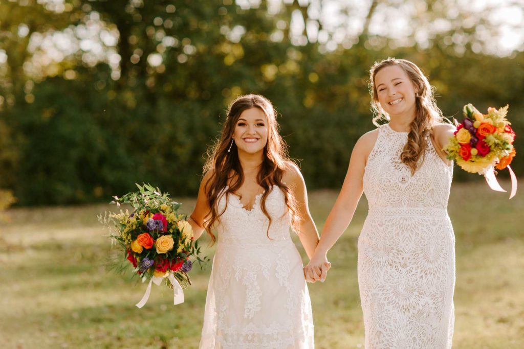 Colorful, eclectic Indianapolis wedding | Tessa Tillett Robbins Photography | Featured on Equally Wed, the leading LGBTQ+ wedding magazine