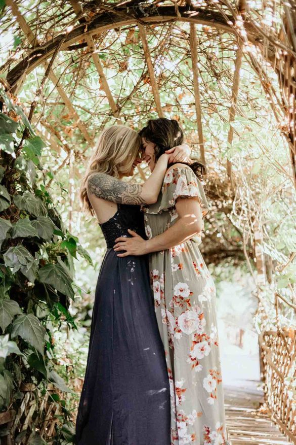 Enchanting California engagement session with surprise second proposal | Liv With The Lens | Featured on Equally Wed, the leading LGBTQ+ wedding magazine