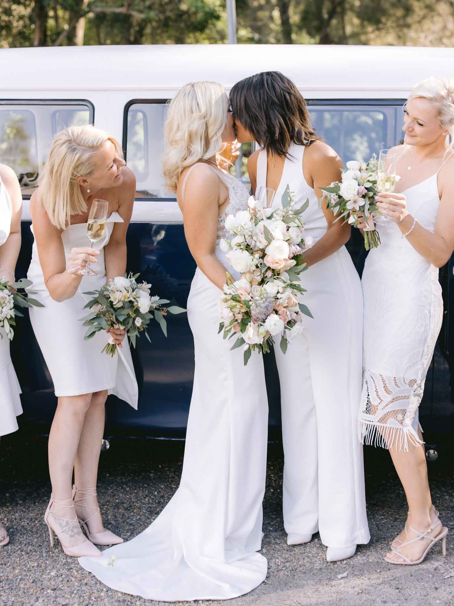 Intimate DIY Australia wedding on the water | Yvonne Law Photography | Featured on Equally Wed, the leading LGBTQ+ wedding magazine