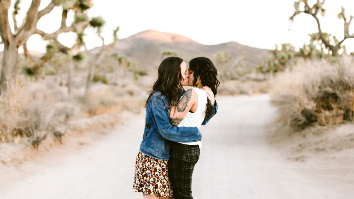 Two-year anniversary session at the magnificent Joshua Tree National Park