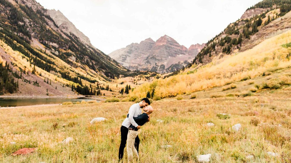 Breathtaking fall proposal at Colorado’s iconic Maroon Bells