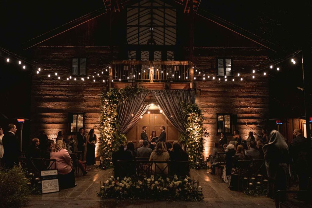 Fall colors were popping at this rustic winery wedding | Dana Todd Photography | Featured on Equally Wed, the leading LGBTQ+ wedding magazine