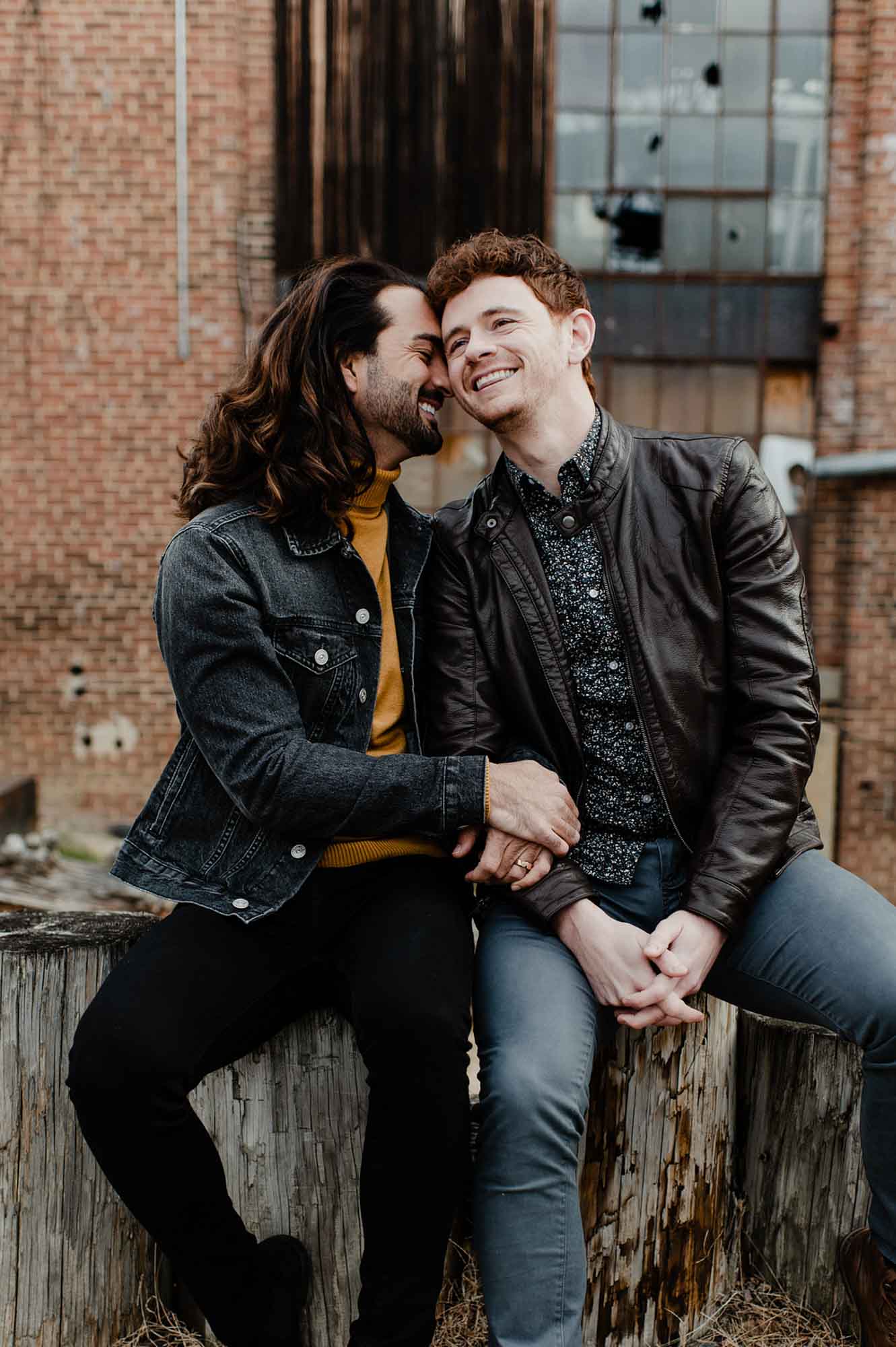 Heartwarming Maryland engagement session filled with love and laughter | Wild June Photography | Featured on Equally Wed, the leading LGBTQ+ wedding magazine