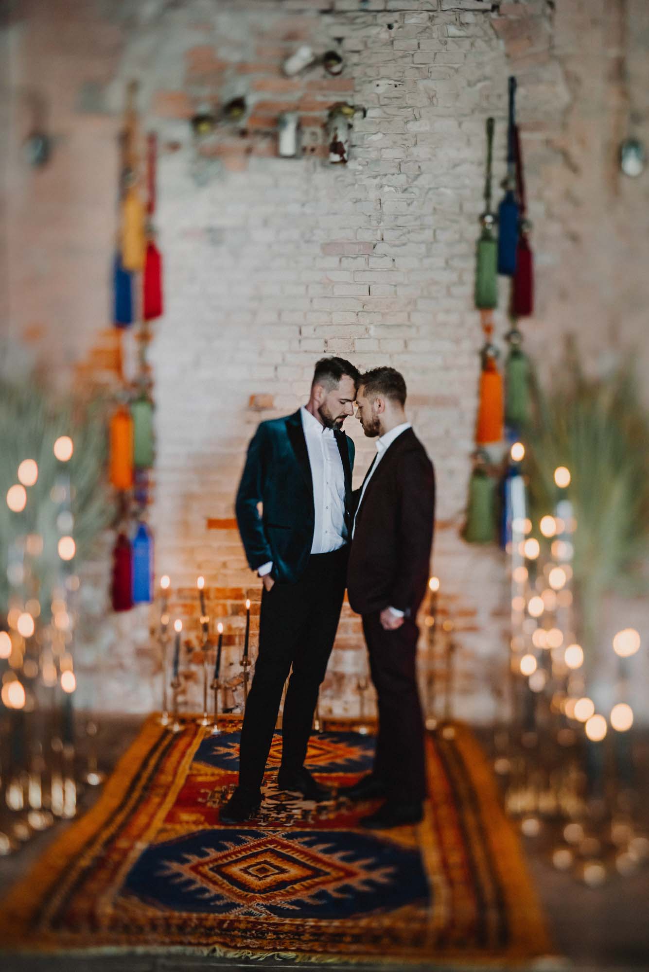 Moody and eclectic Polish wedding inspiration | Ajem Stories | Featured on Equally Wed, the leading LGBTQ+ wedding magazine