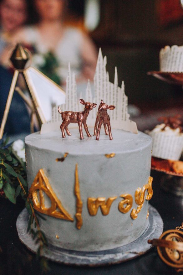 Quirky and magical Harry Potter-themed wedding ideas