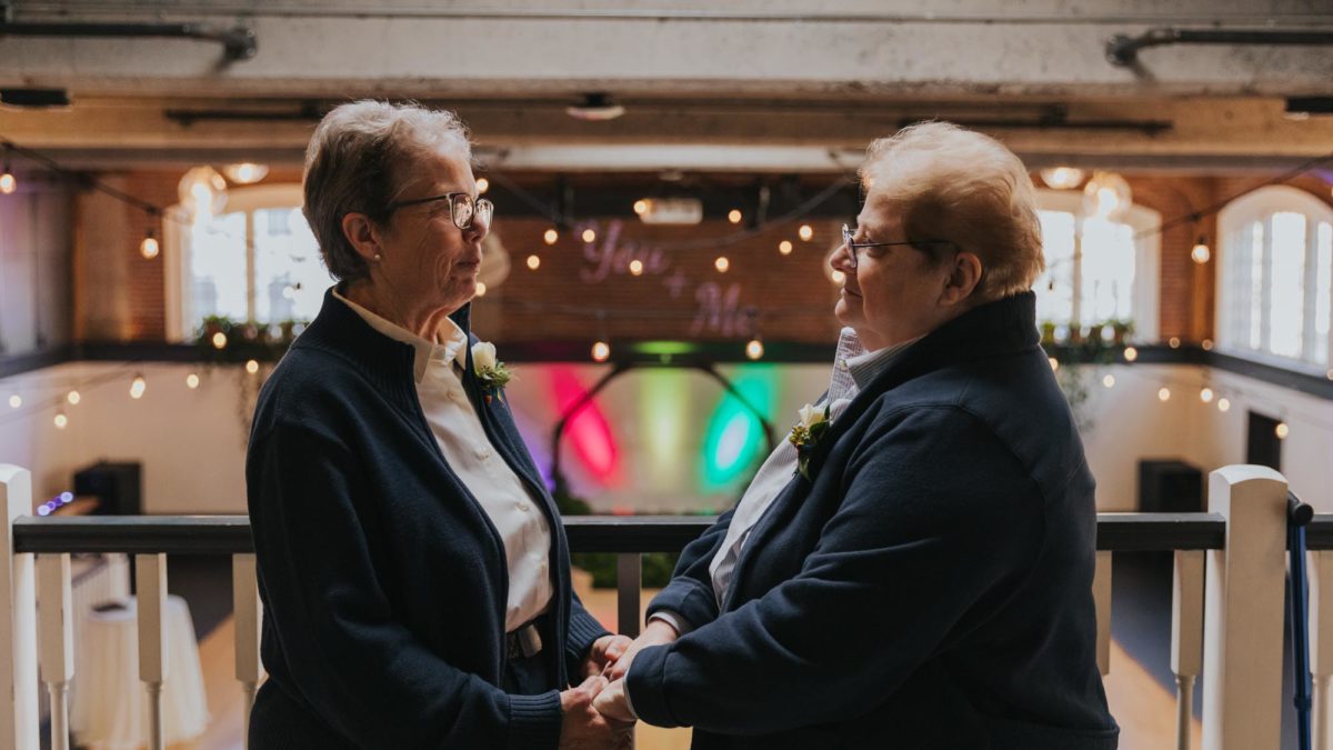 10 LGBTQ+ couples in Portland, Oregon tied the knot in a special Marriage-athon event