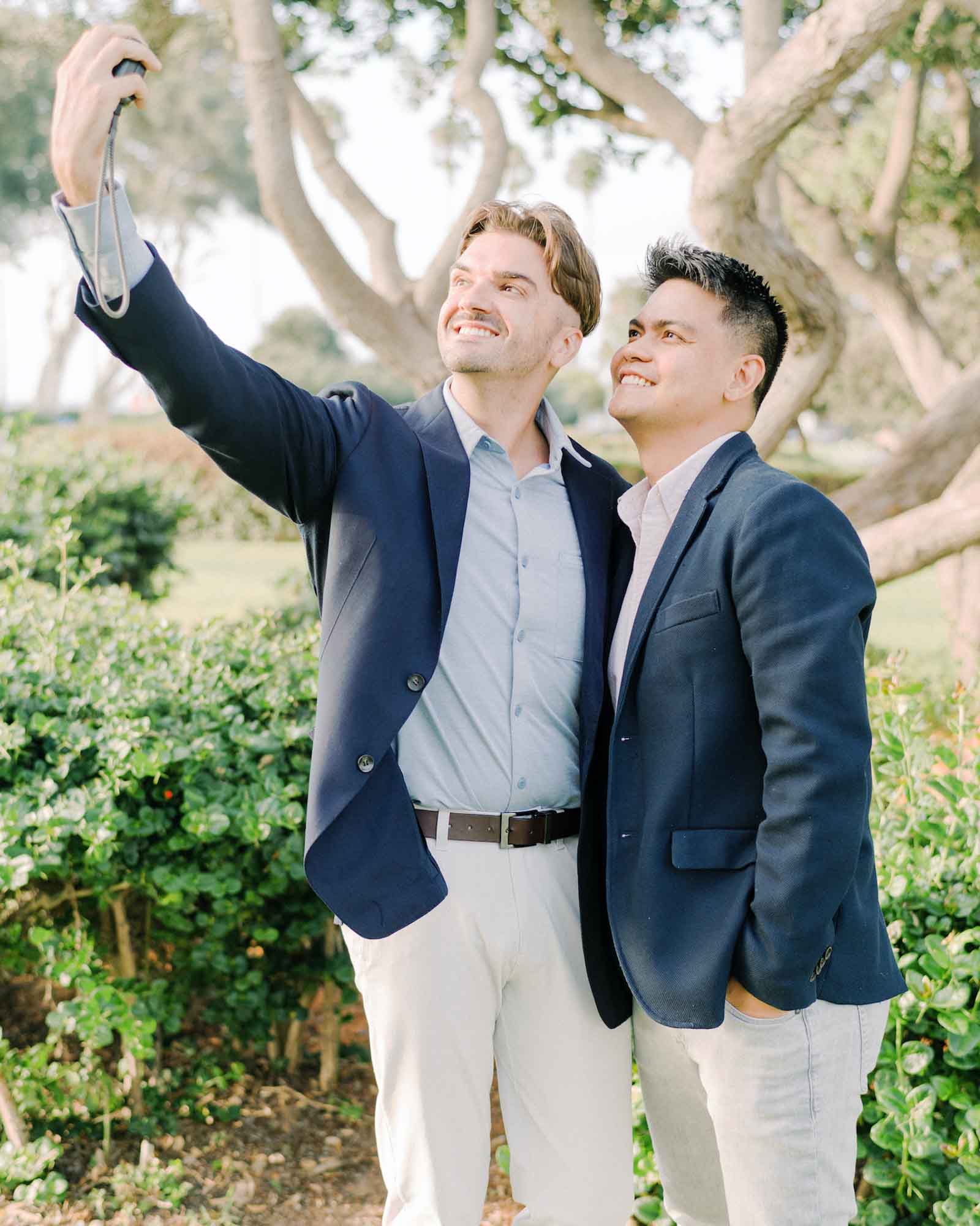 Couple recreates their first date in touching engagement session | Robert Michael Films | Featured on Equally Wed, the leading LGBTQ+ wedding magazine