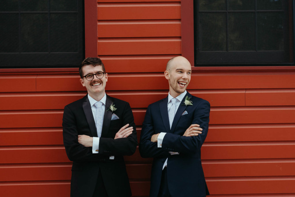 Industrial summer wedding in Portland, Oregon | The Breiters Photo and Video | Featured on Equally Wed, the leading LGBTQ+ wedding magazine