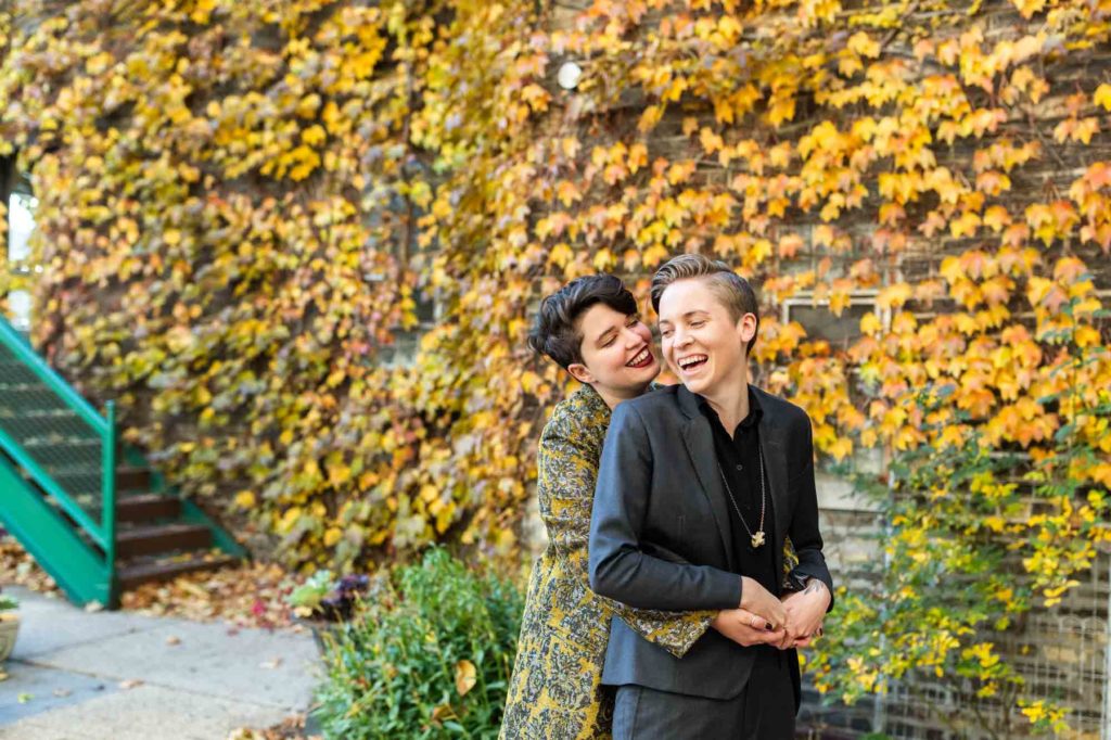 Moody fall picnic proposal ideas with cheeseboard and bottled cocktails | AJ Abelman | Featured on Equally Wed, the leading LGBTQ+ wedding magazine