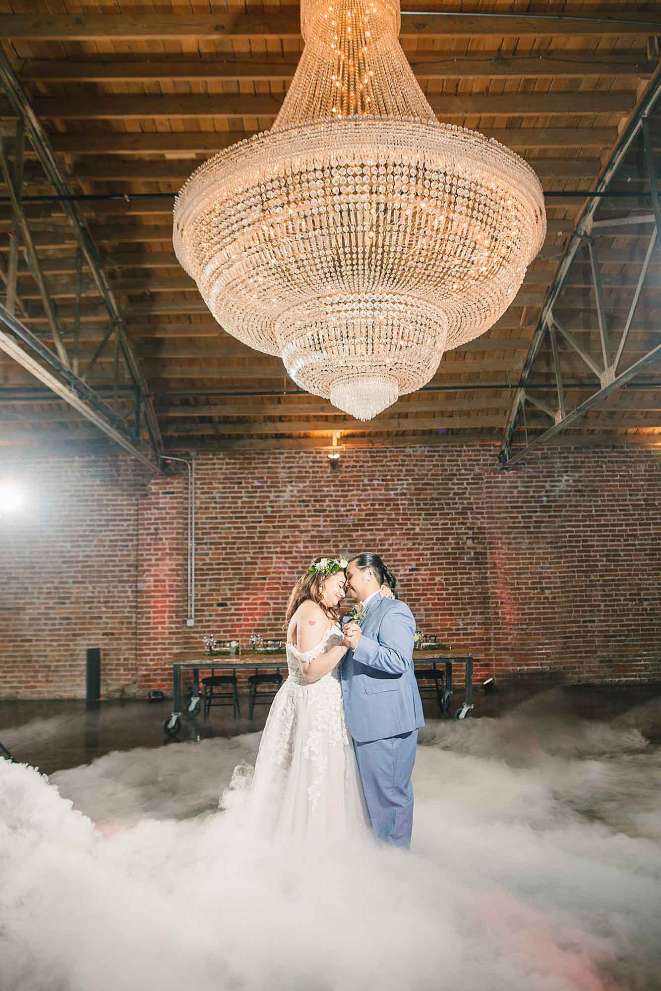 Pastel-colored wedding ideas with dreamy special effects | eGolden Moments Photography | Featured on Equally Wed, the leading LGBTQ+ wedding magazine
