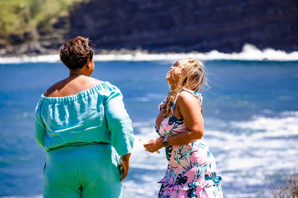 Stunning helicopter ride proposal in Maui | TLC Portrait Photography | Featured on Equally Wed, the leading LGBTQ+ wedding magazine