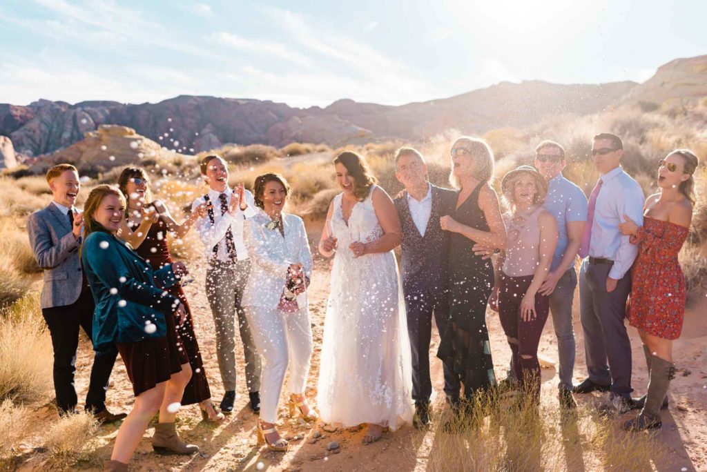 Stunning Valley of Fire State Park Elopement | Jennie Crate | Featured on Equally Wed, the leading LGBTQ+ wedding magazine
