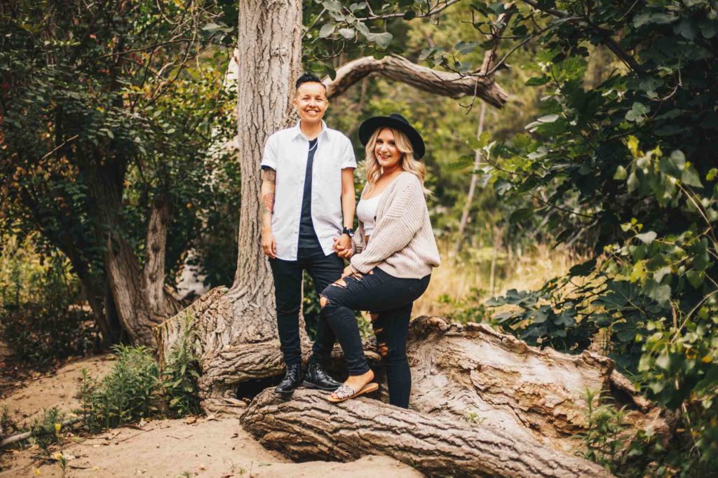Surprise 5-year anniversary park proposal in California | Mindy Tanimoto Photography | Featured on Equally Wed, the leading LGBTQ+ wedding magazine
