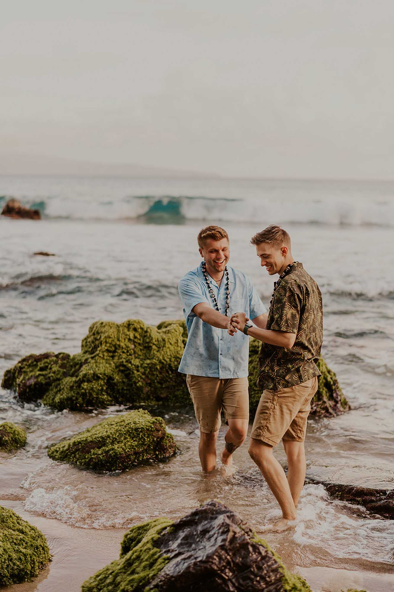 Emotional Hawaii beach proposal with homemade ring box | Brittany Hamann Photography | Featured on Equally Wed, the leading LGBTQ+ wedding magazine