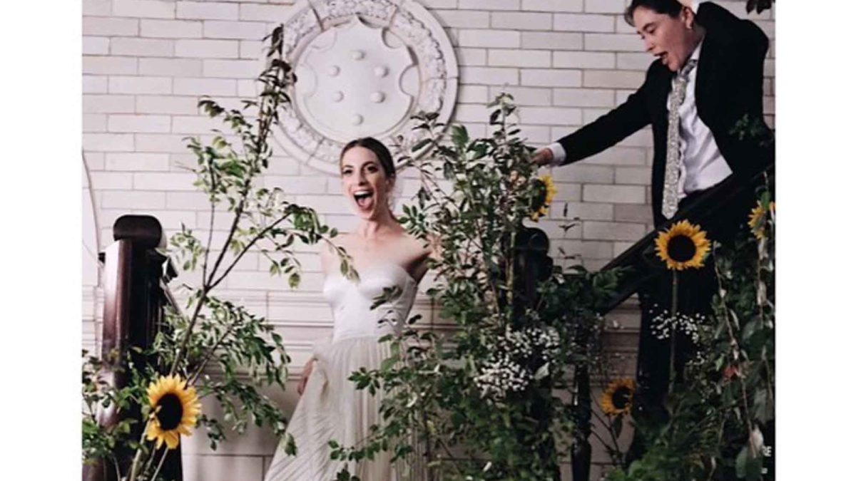 Actress Molly Bernard marries girlfriend Hannah Lieberman in Brooklyn celebration