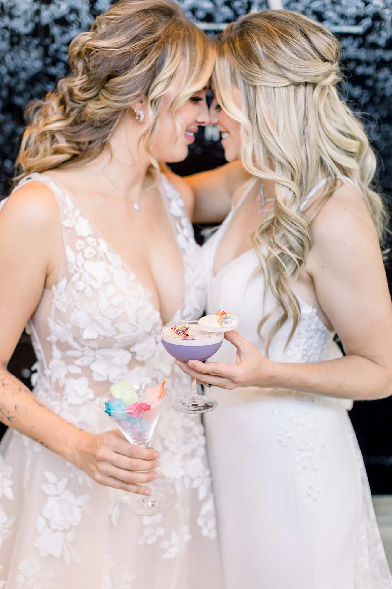 Chic and whimsical Pride-themed wedding ideas | Alexis Belli Photography | Featured on Equally Wed, the leading LGBTQ+ wedding magazine