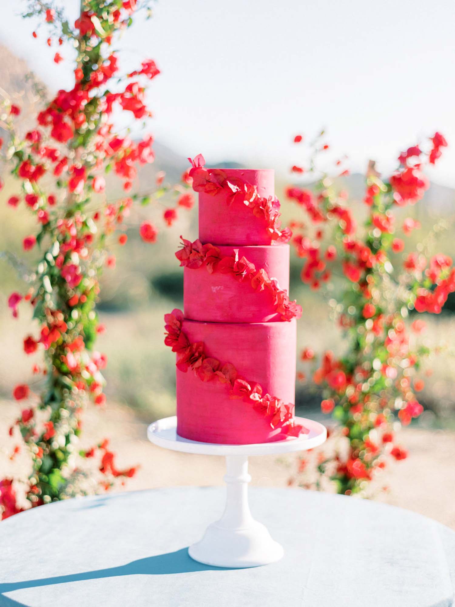 Desert wedding inspiration featuring native Arizona plants and a custom floral suit | Daniel Kim Photography | Featured on Equally Wed, the leading LGBTQ+ wedding magazine