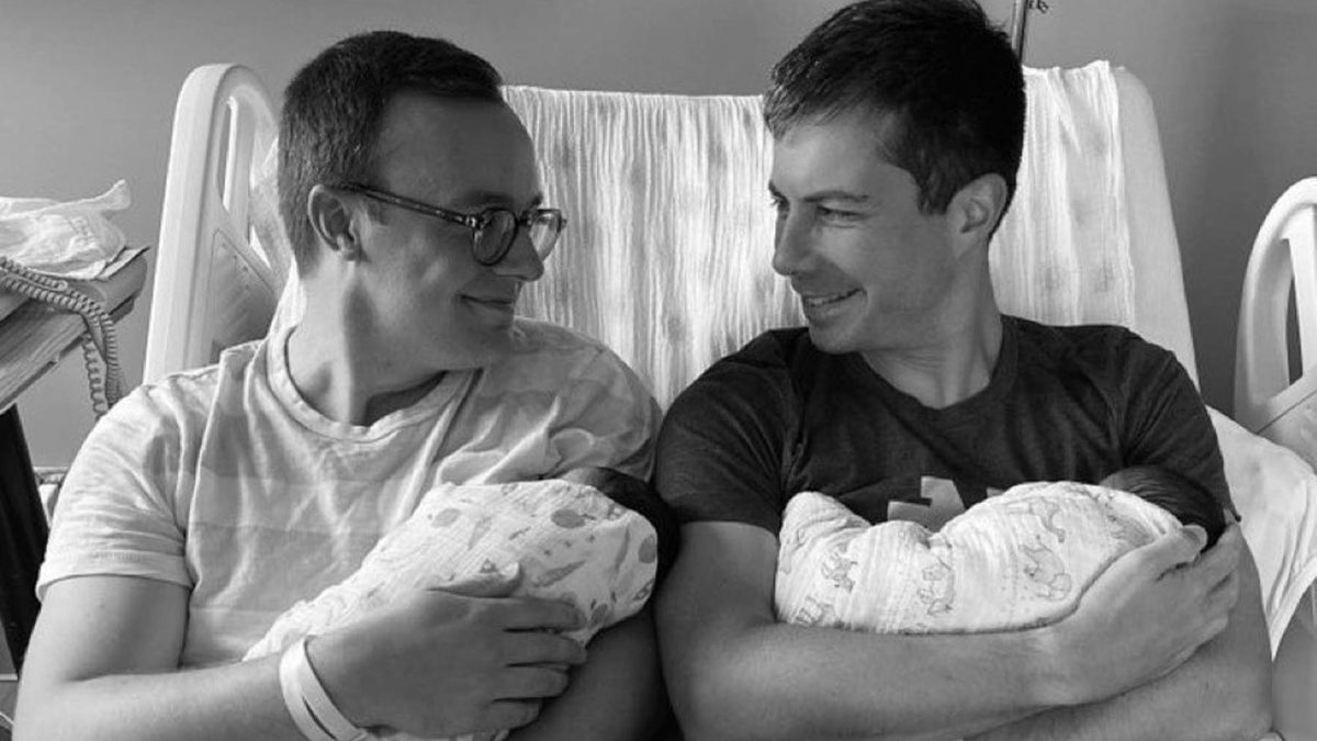How LGBTQ+ parents celebrated the birth of Pete and Chasten Buttigieg’s twins