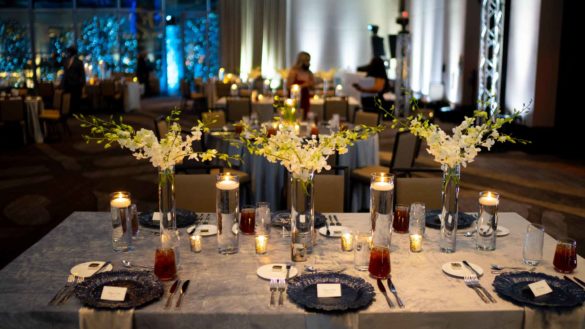 Cozumel beach wedding followed by Texas reception with rainbow cake and ...