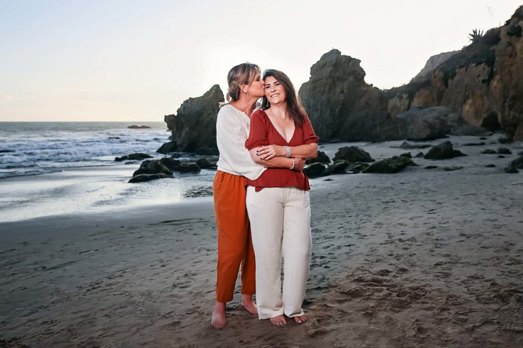 Romantic Malibu engagement session by the beach | David Martin Jr. Photography | Featured on Equally Wed, the leading LGBTQ+ wedding magazine