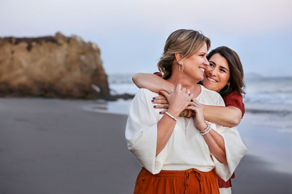 Romantic Malibu engagement session by the beach | David Martin Jr. Photography | Featured on Equally Wed, the leading LGBTQ+ wedding magazine