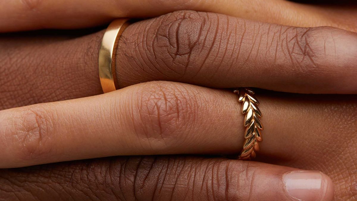 For a stylish and sustainable wedding ring, go gold with Futura Jewelry