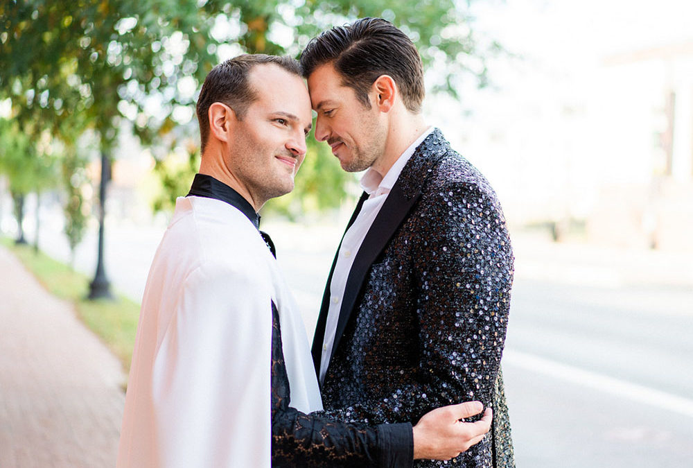 Aaron and Andrew’s LGBTQ+  Washington, D.C., wedding at the Capital Turnaround