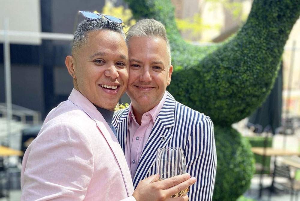 TV host and personality Ross Mathews marries Dr. Wellinthon García