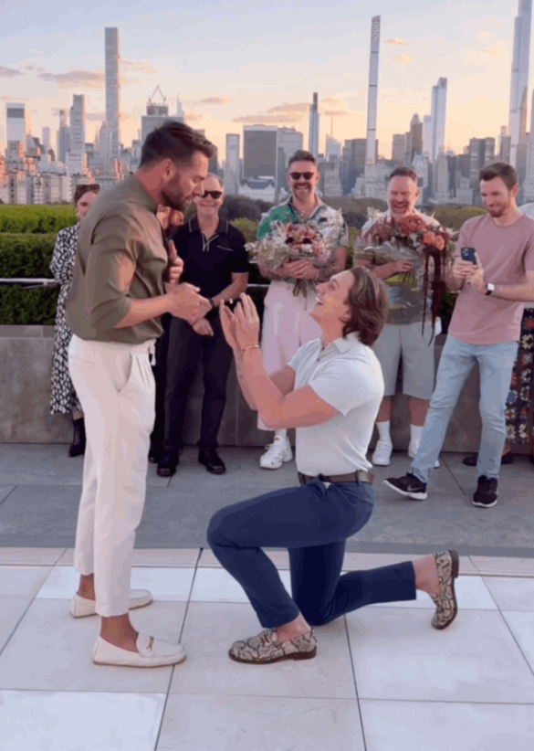 Matty Maggiacomo and Evan Feeley’s proposal video made us ugly cry