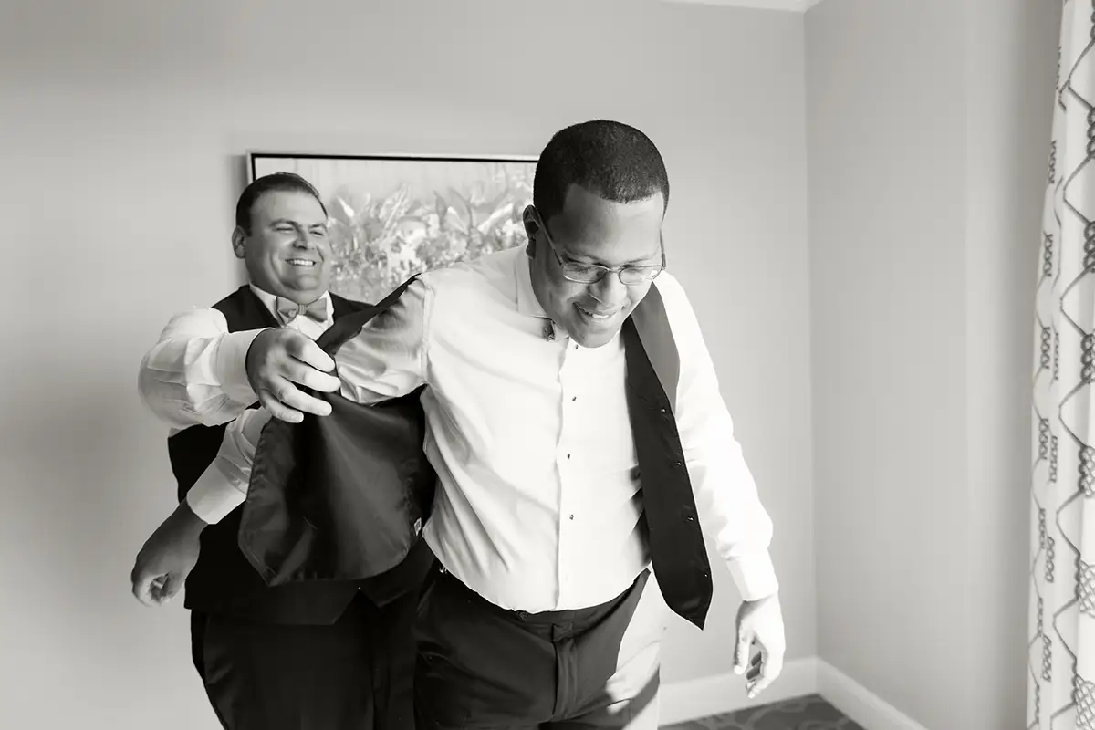 two-grooms-get-ready-together-interacial-gay-wedding