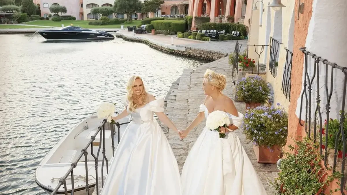 Rebel Wilson marries Ramona Agruma in a stunning Sardinian wedding