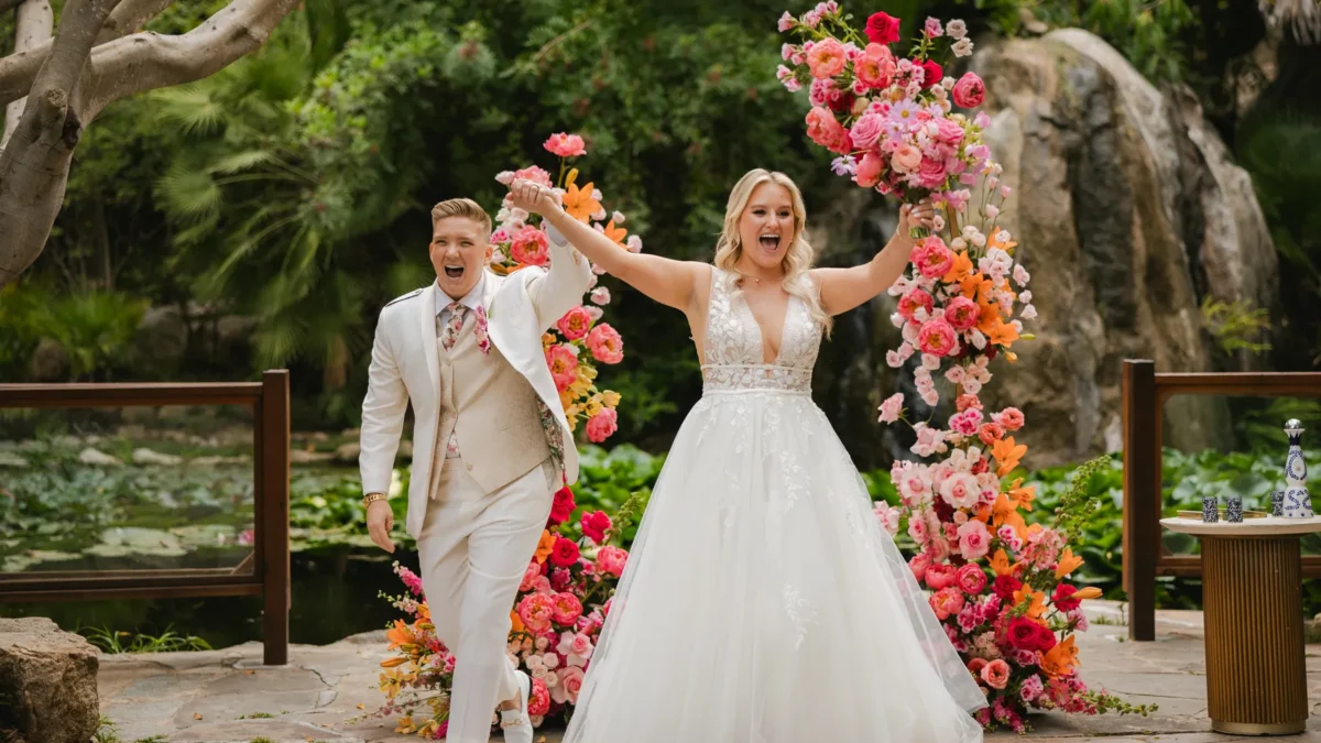 Erika and Melissa’s Garden Wedding at Botanica in Oceanside, California