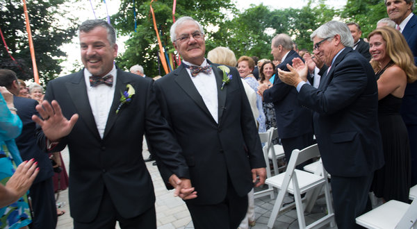 Congressman Barney Frank Weds Longtime Partner James Ready