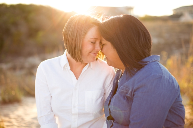 Lesbian College Sweethearts Emily and Charlyn’s Engagement Story