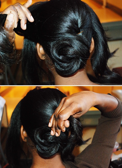 diy-wedding-african-american-hairstyle-twisted-low-bun-step-5