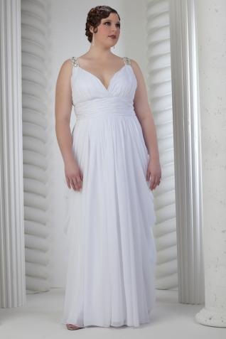 empire-waist-plus-size-wedding-gown