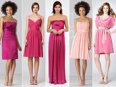 gay-wedding-fashion-pink-bridesmaid-dresses