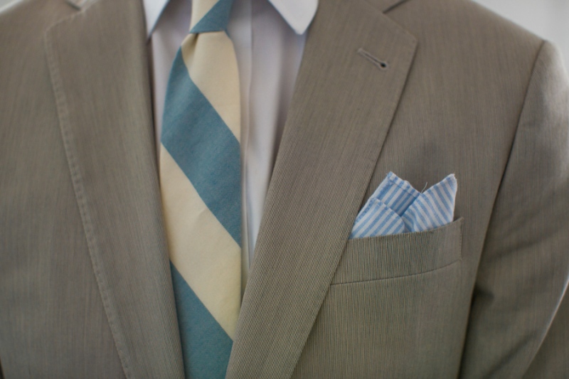 jeff-sebastian-real-gay-wedding-gray-suit-blue-tie-striped-blue-pocketsquare-groom-fashion