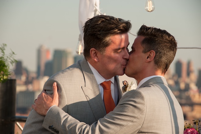 Marc + Joey: A Colorful, Trendy SoHo Wedding