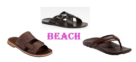 Men Leather Sandals For Beach Wedding Wohndesign