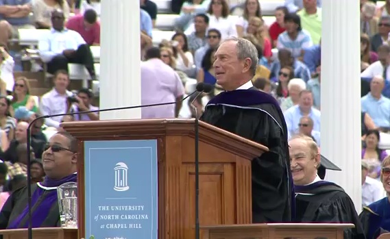 michael-bloomberg-north-carolina-commencement-amendement-one
