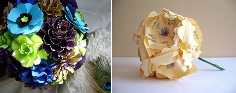 paper-flower-bridal-bouquets