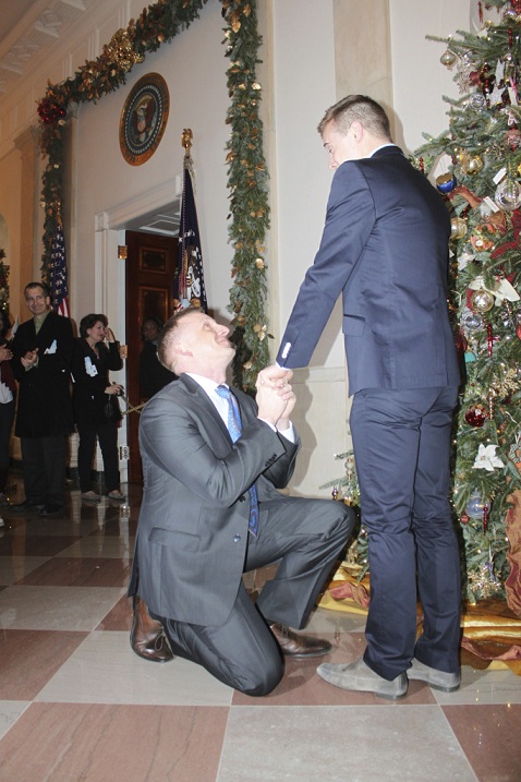 White House Hosts First Same-Sex Marriage Proposal