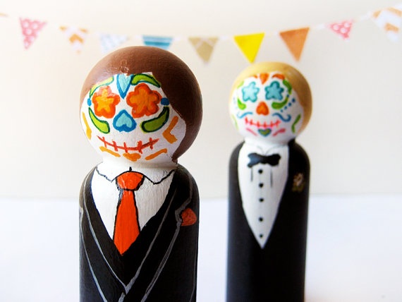 same-sex-wedding-cake-toper-day-of-the-dead