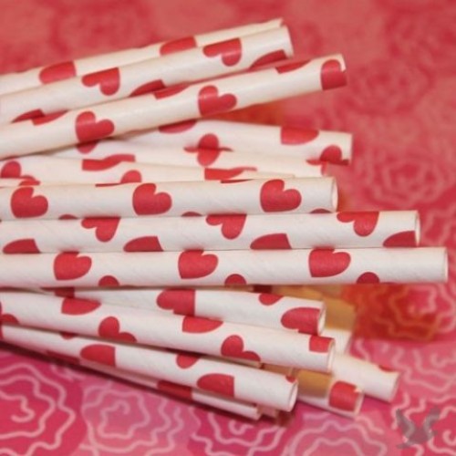 vintage-paper-drinking-straws-heart-wedding-valentine